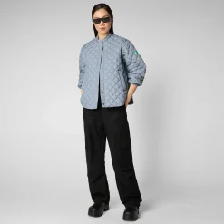 Kvinner Save The Duck Woman'S Animal Free Puffer Vesper I Regngra